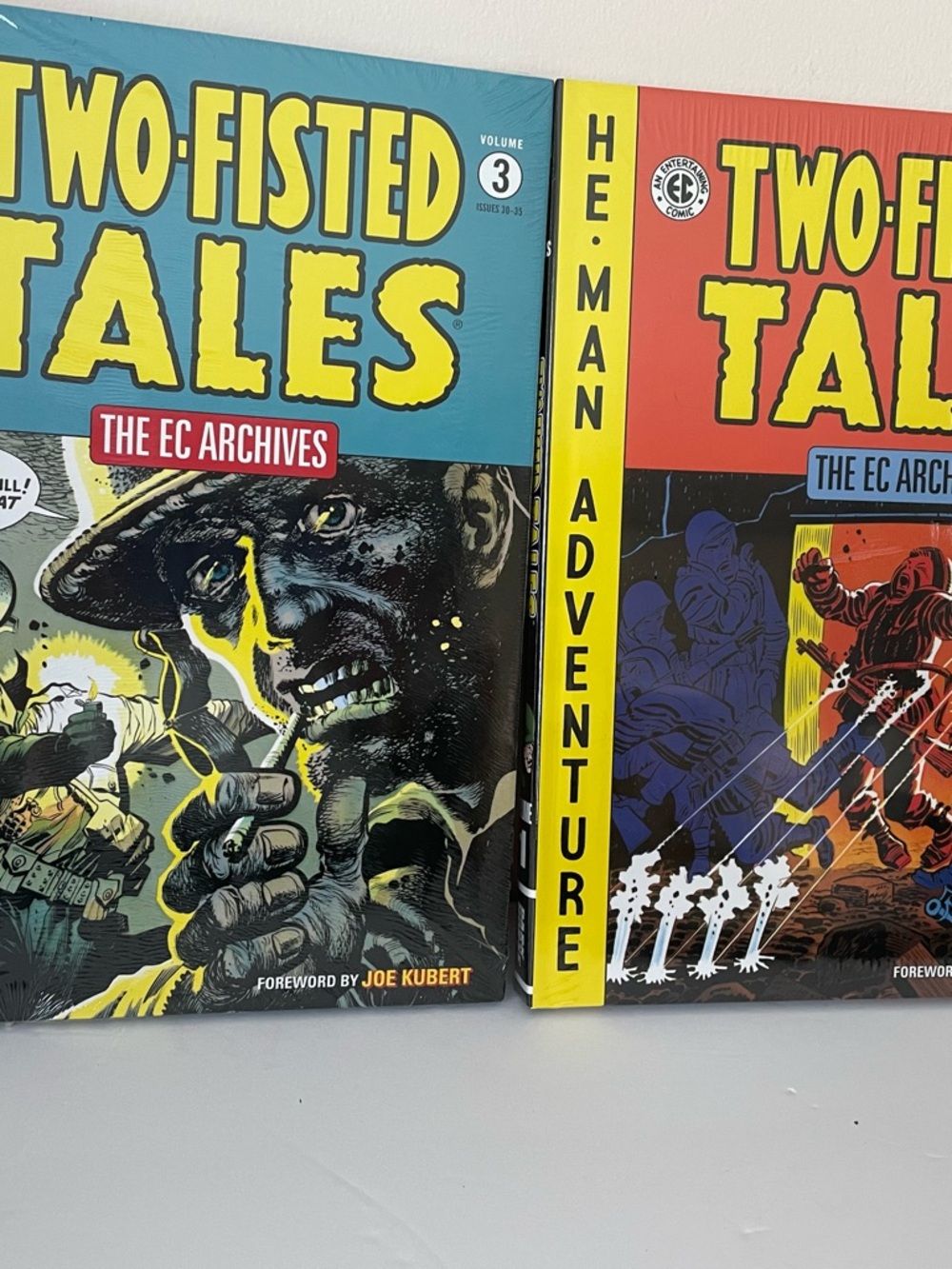 Two-fisted Tales Vol 1 & 3 EC Comic New Sealed Graphic Books